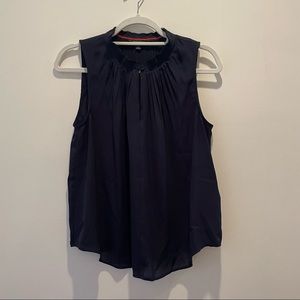 Navy Banana Republic blouse (size M)